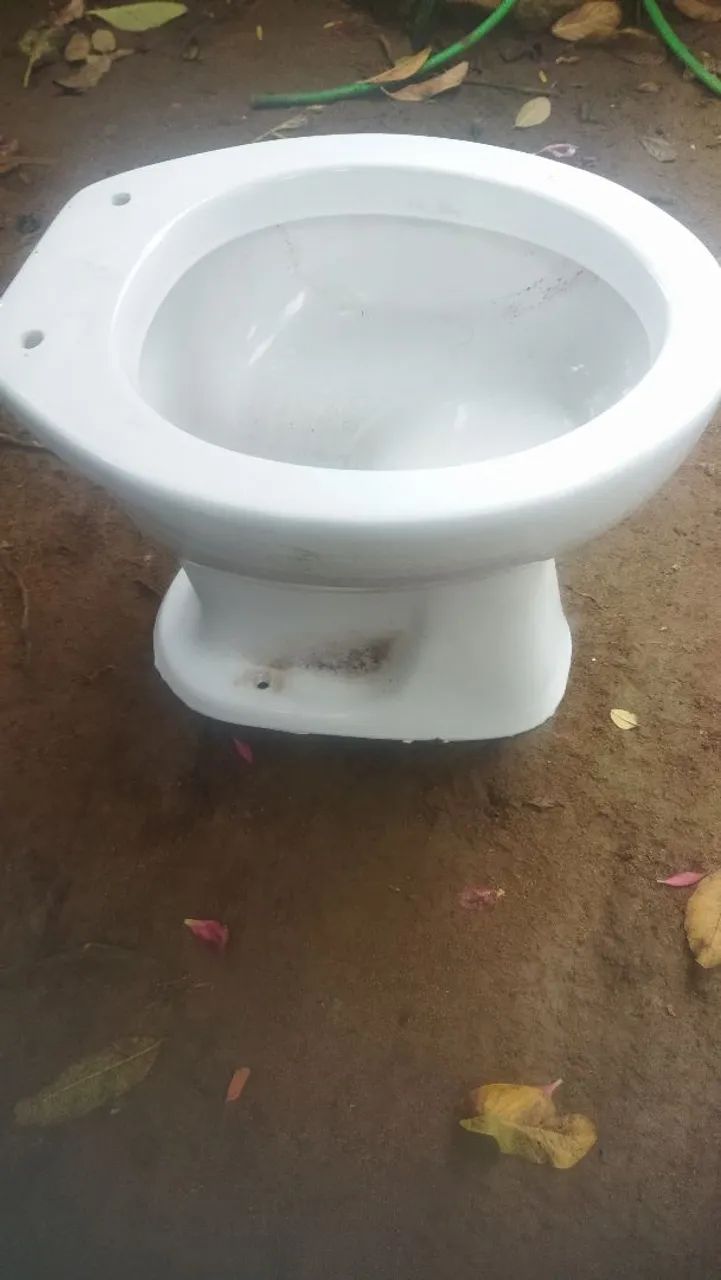 Vaso sanitário branco  - Foto 2
