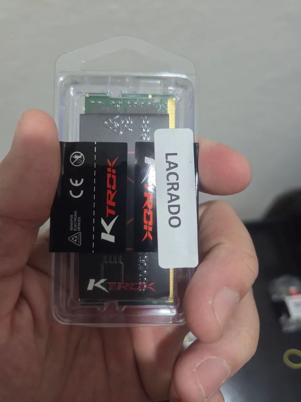 Memória Ram DDR 4 8GB 3.200mhz notebook nova! - Foto 3