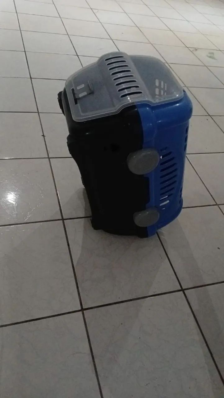 Caixa transporte GRANDE SEMINOVO pra pet  - Foto 4