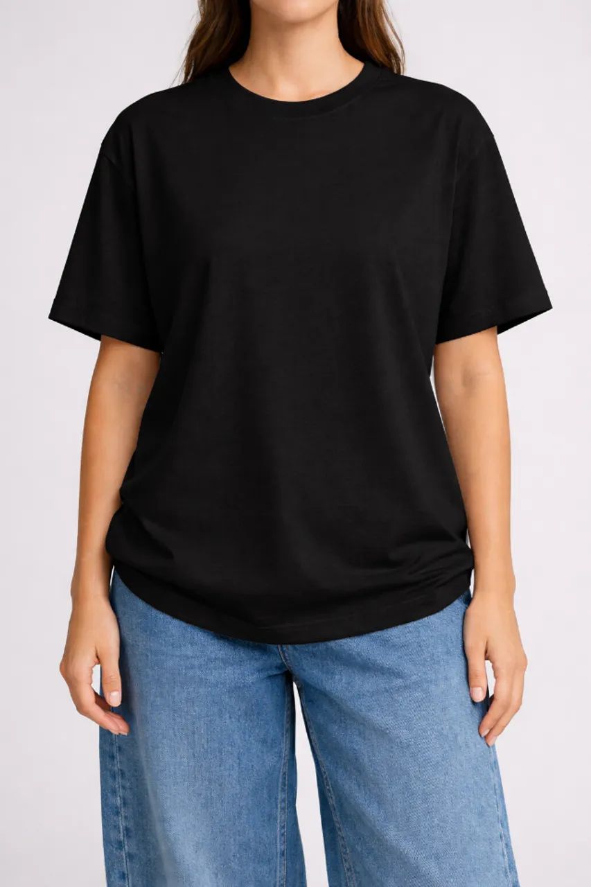 Camiseta casual feminina 100% algodão - Foto 2
