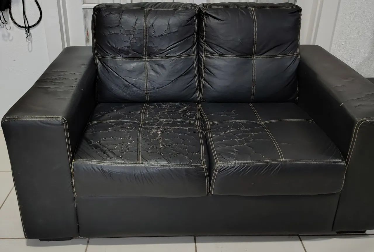 Sofá 2 lugares em corino - Foto 3