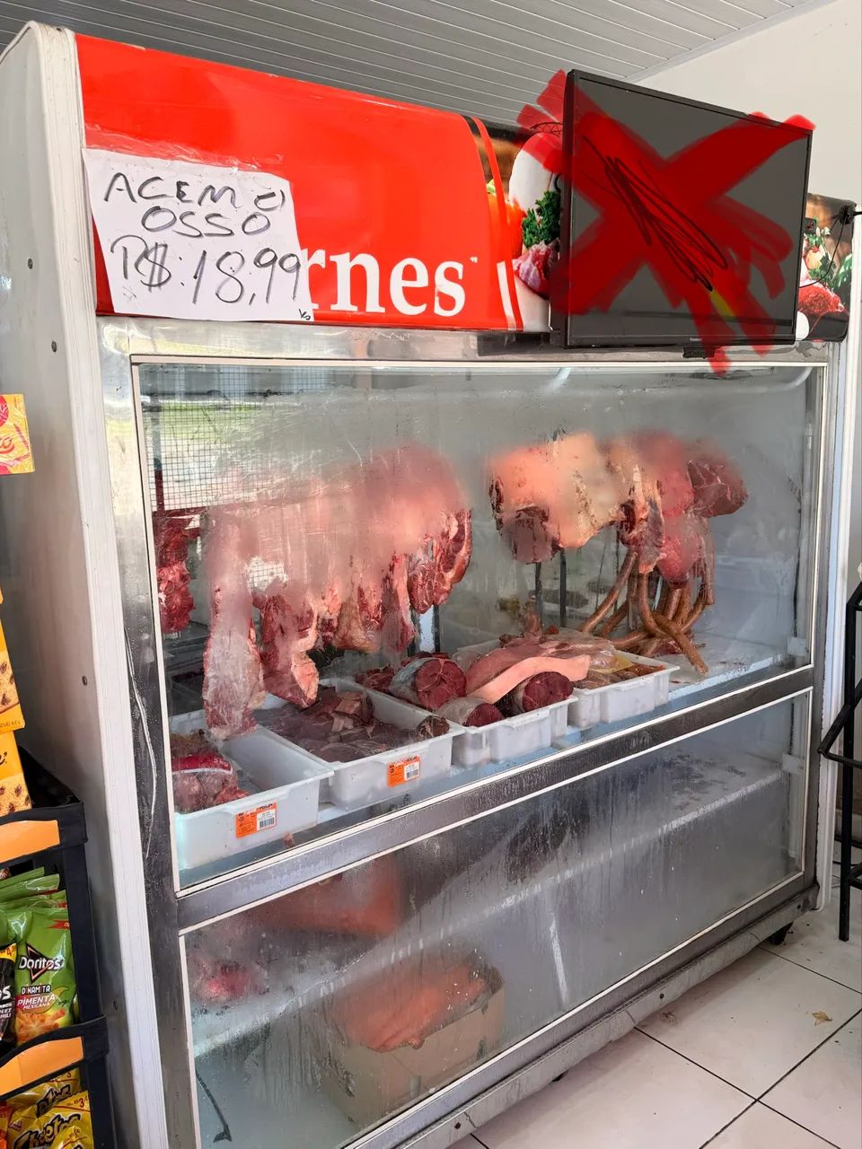 Freezer para carnes 