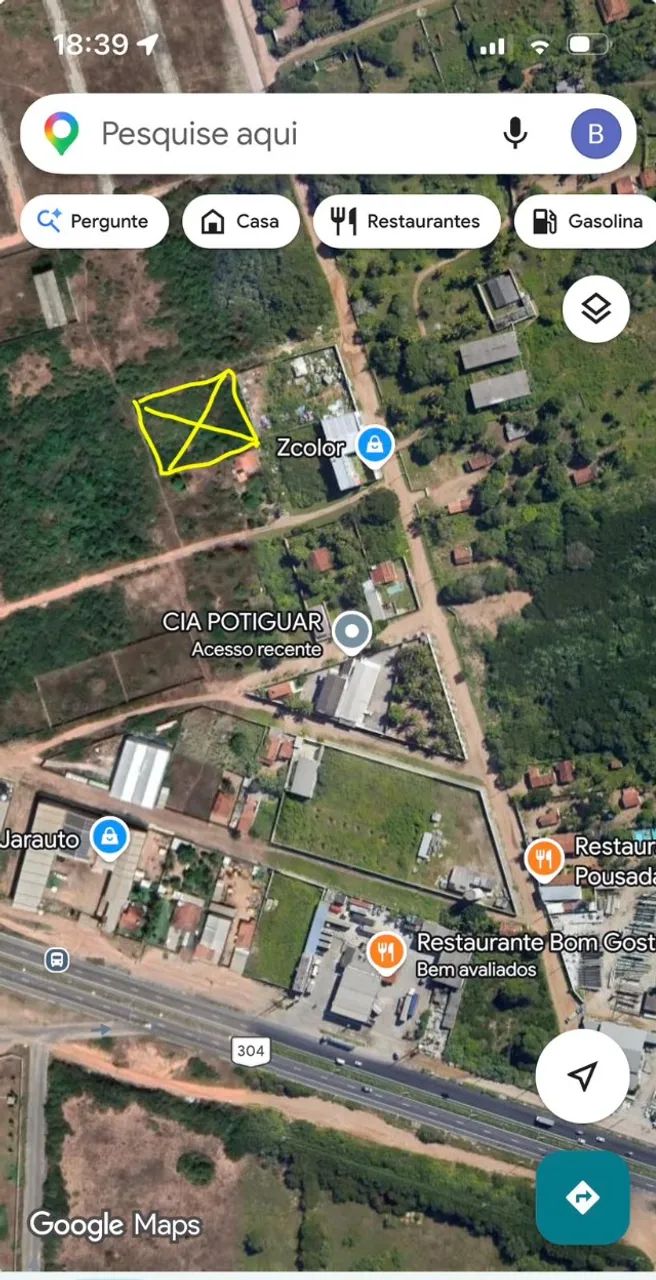 Terreno parque alecrim 2400m²