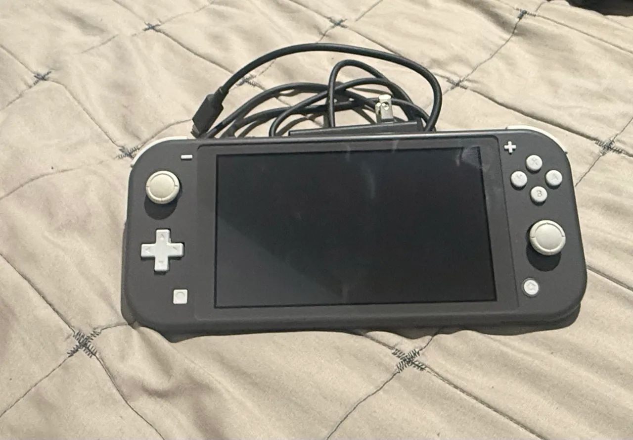Nitendo switch lite cinza