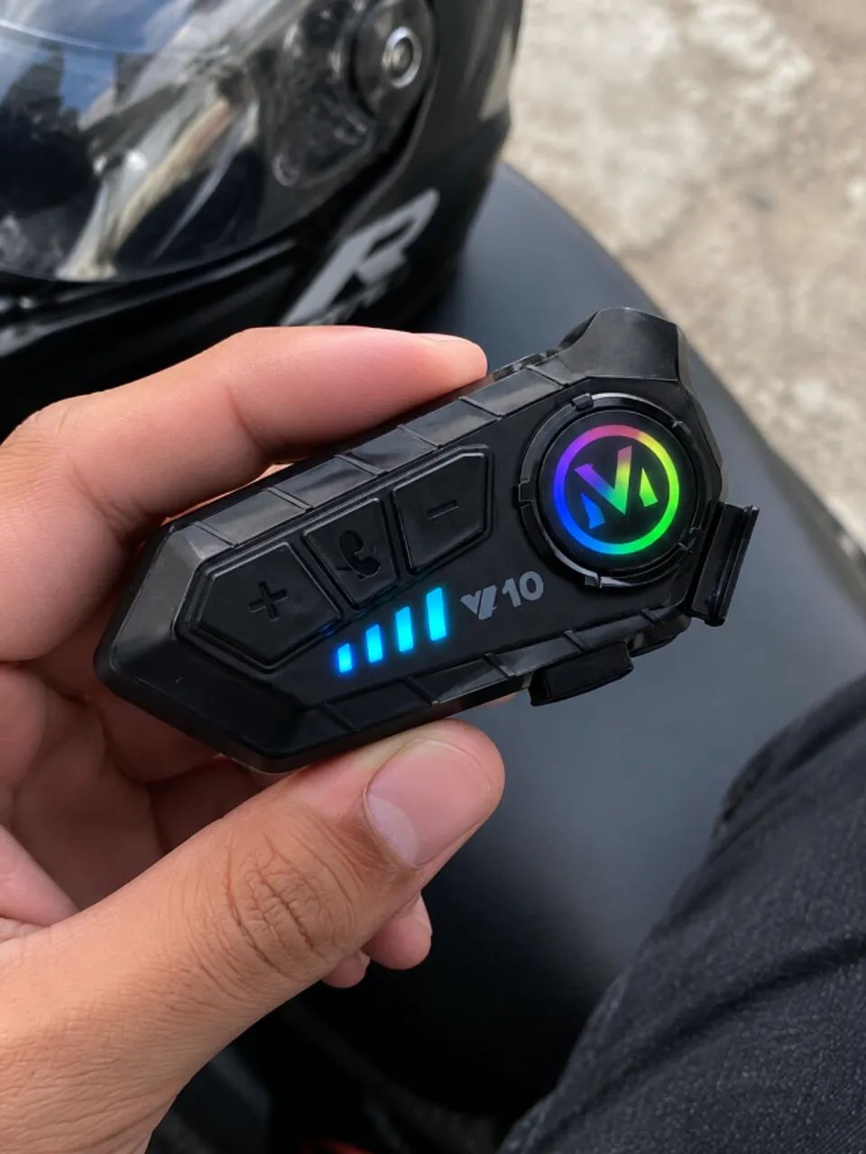 intercomunicador bluetooth v10 para capacete  - Foto 3
