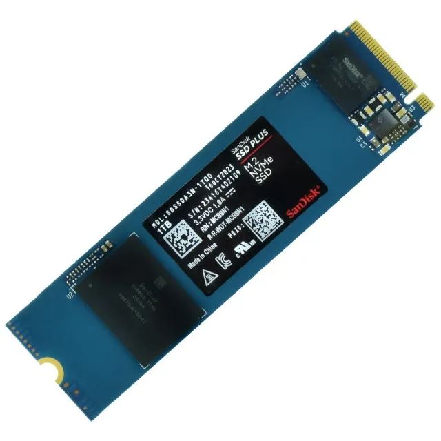 SSD SanDisk M.2 1TB Plus NVMe- Novo - Foto 3