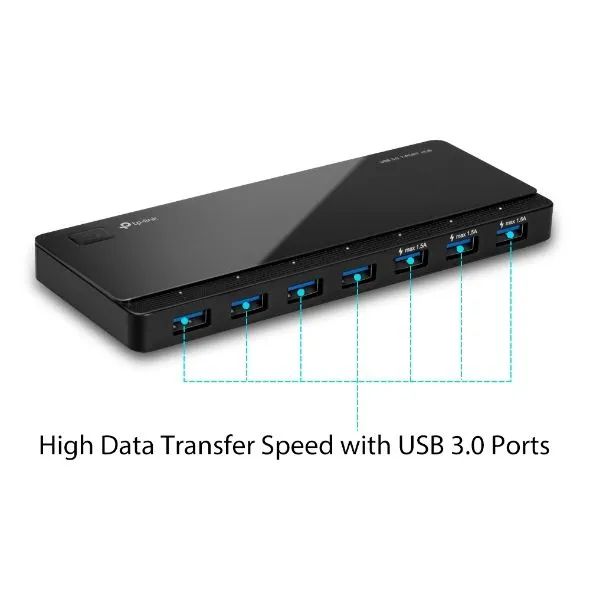 7 portas USB da Tp link - Foto 2