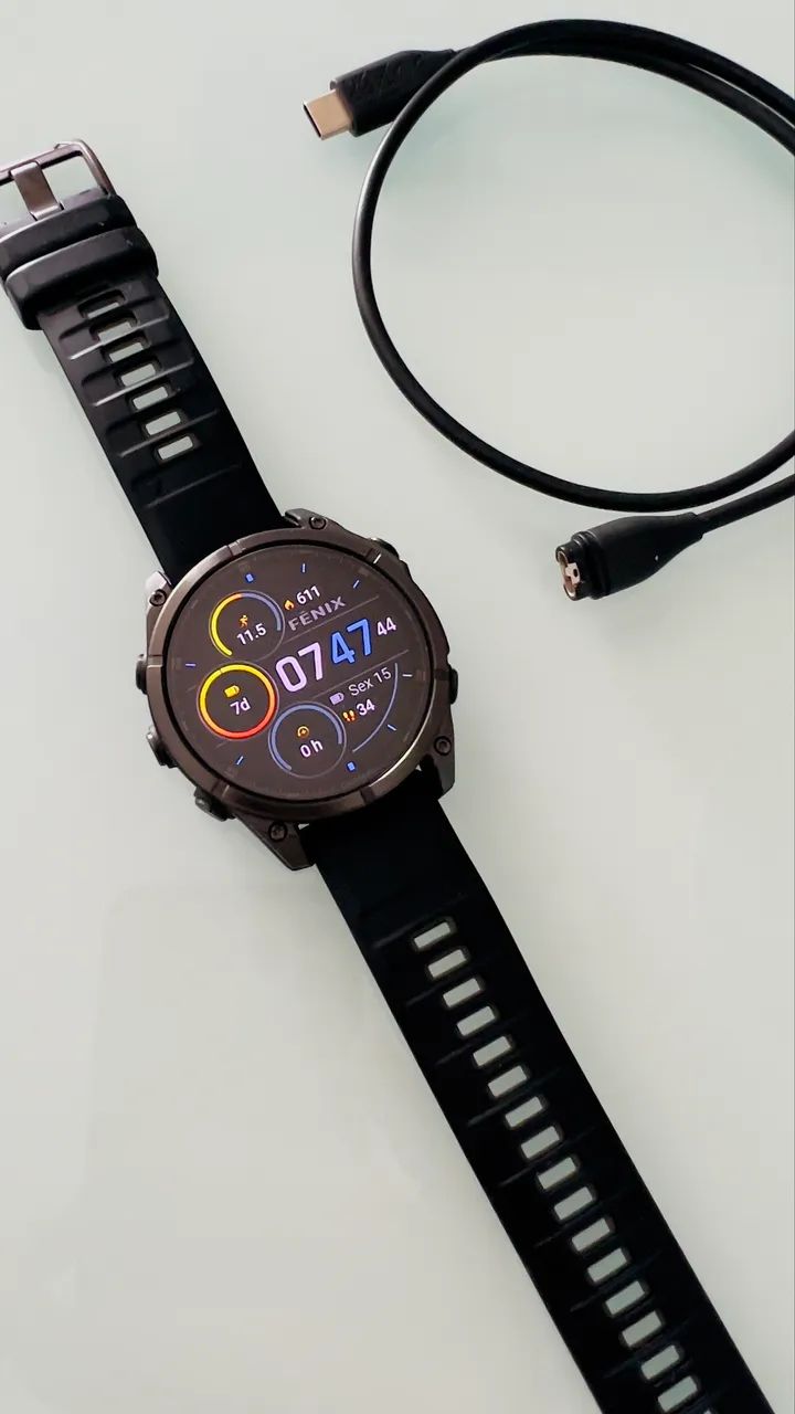RELÓGIO GARMIN FENIX 8 47mm AMOLED