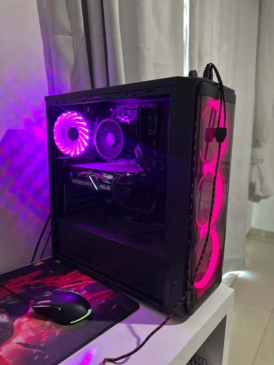 PC Gamer Ryzen 5 3400G + RTX 2060 6GB + SSD