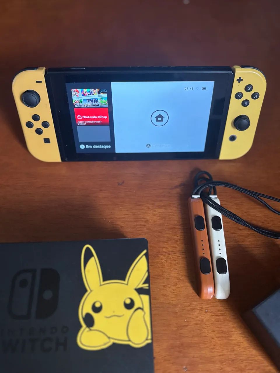 Console Nintendo Switch (Edição Let's Go Pikachu! - Foto 4