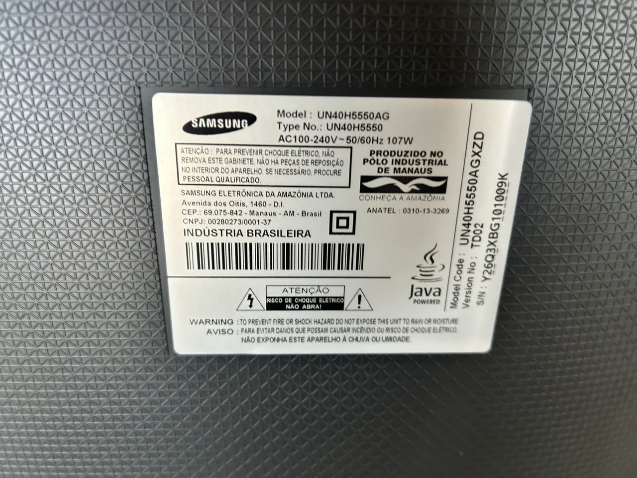 Tb Samsung 40 polegadas bivolt (não é smart) full hd  - Foto 3
