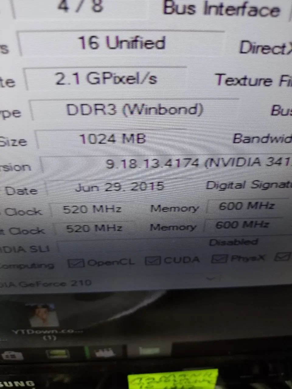 Placa de video GT 210 1gb ddr3 ok - Foto 3