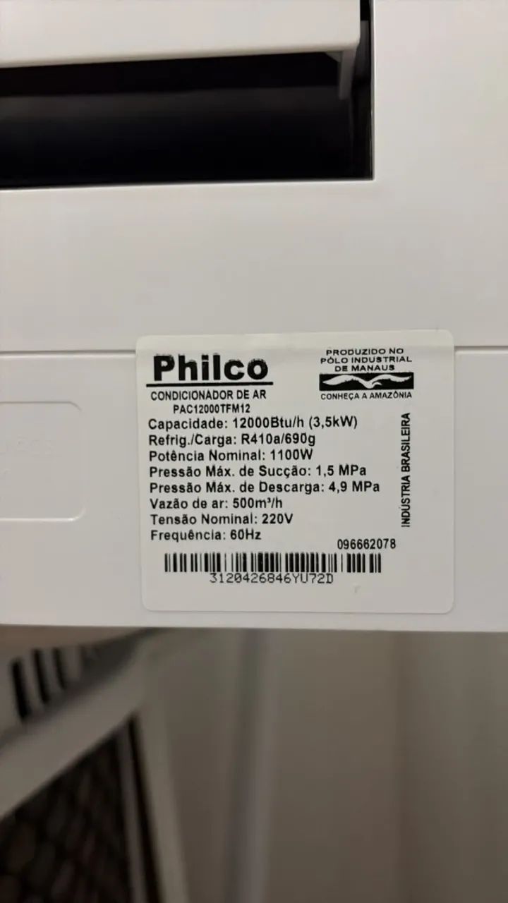 Ar-Condicionado Split - Philco 12.000 BTU/h  - Foto 2