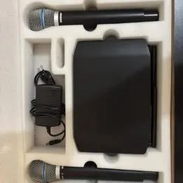 KIT PROFISSIONAL SEM FIO - MICROFONES SHURE