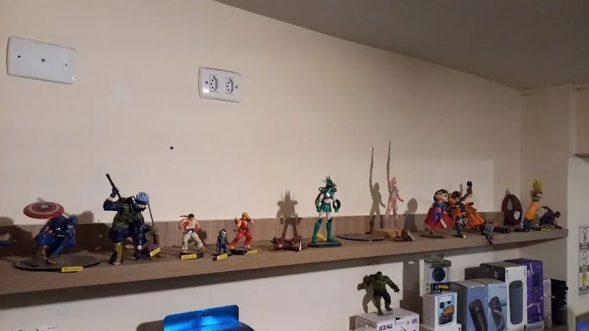 Bonecos action famosas luffy, hulk e kakashi vários outros - Foto 2