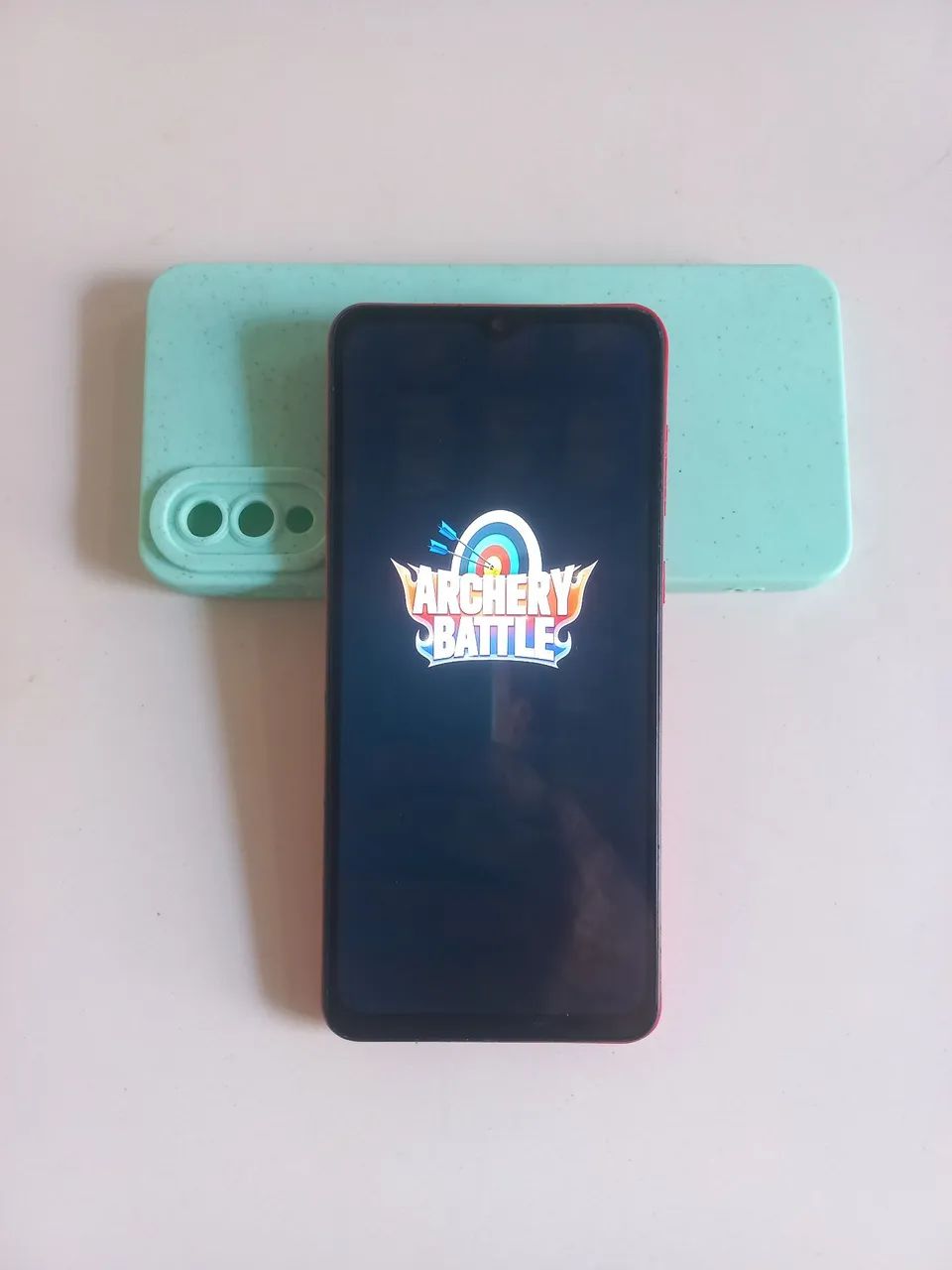 Samsung galaxy A02 vermelho 32g capa carregador  - Foto 4