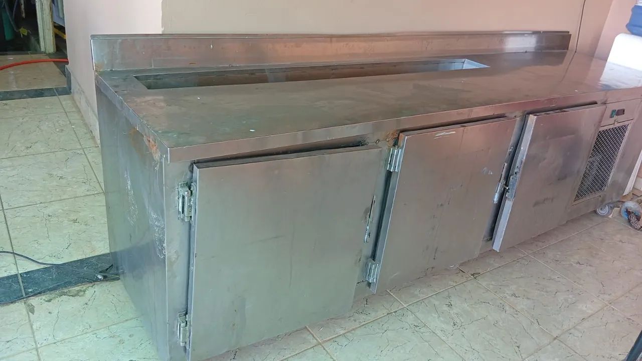 Bancada refrigerada de 3 metros  - Foto 2