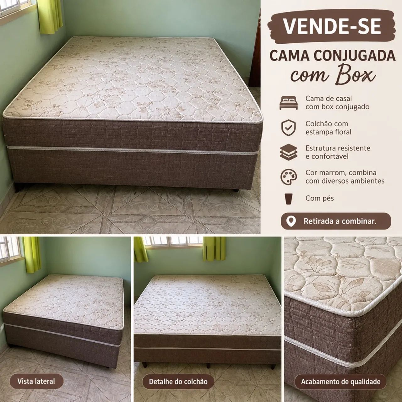 Cama de Casal Box 