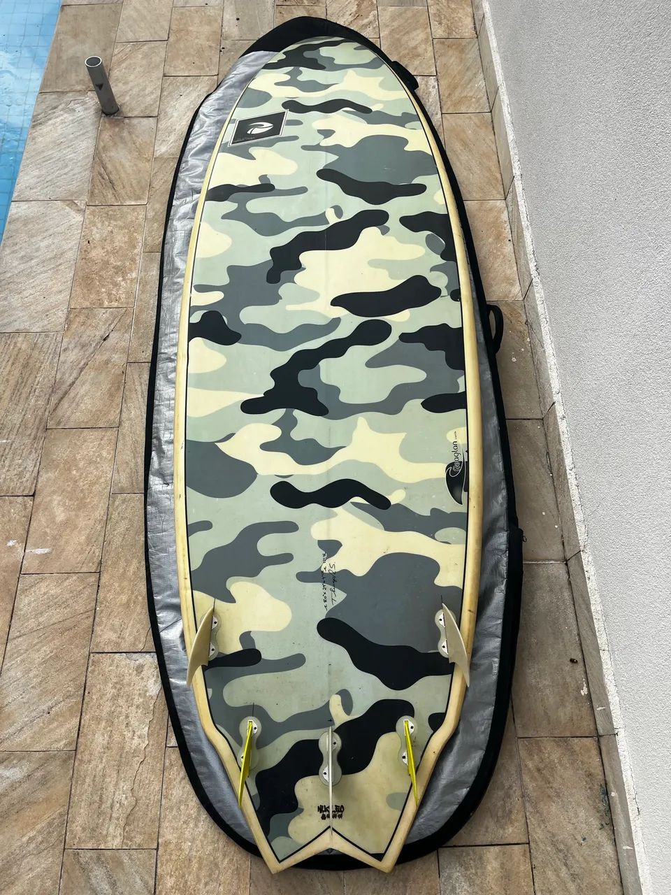 Stand Up Paddle Reaglan Núcleo Glass 8.0 x 29 | Capa + 4 Quilhas - Foto 3