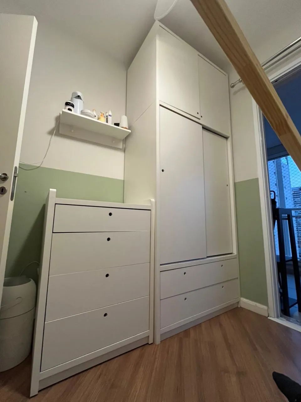 Guarda roupa de bebê - Super NOVO - Foto 4