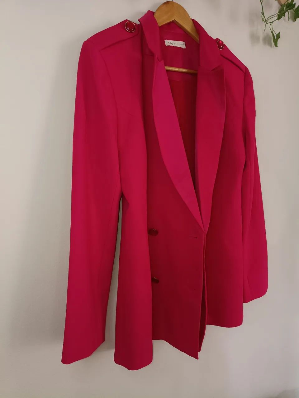 Blazer alfaiataria byNV rosa pink m - Foto 2