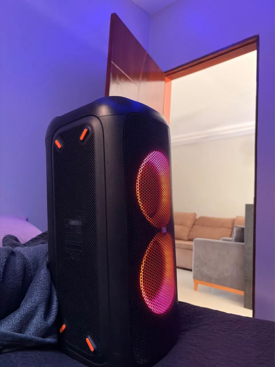 JBL PartyBox 100 Original - Impecável | 160W + Bluetooth + LED