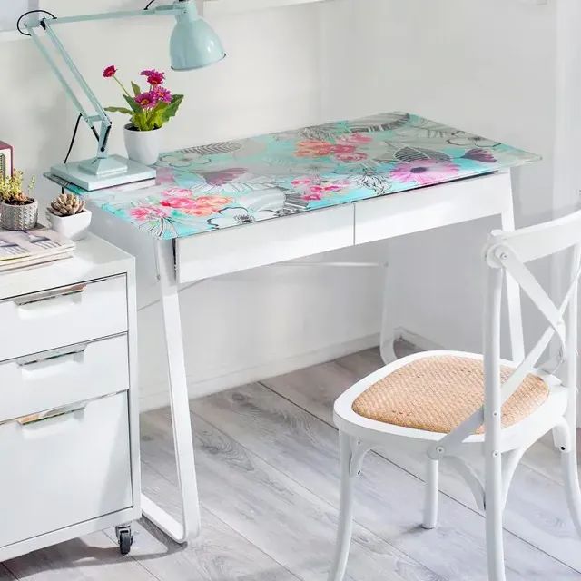 ESCRITORIO VIDRO FLORAL - Foto 4