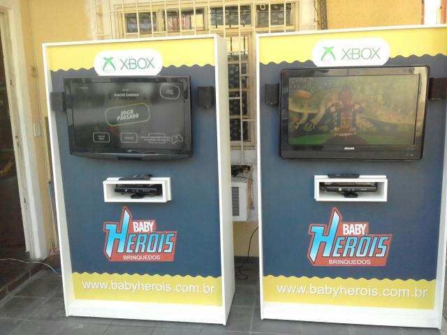 Xbox com Kinect para salão de festas