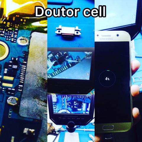 Reparo em placa celular