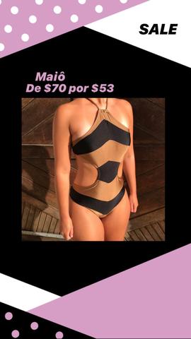 Maiô bicolor - Foto 2