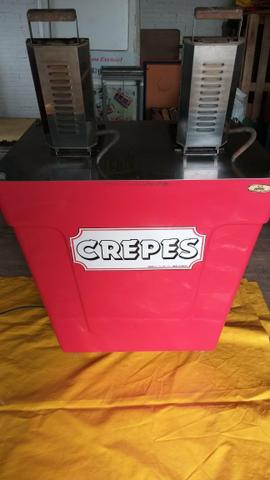 Máquinas de Crepe com Gabinete