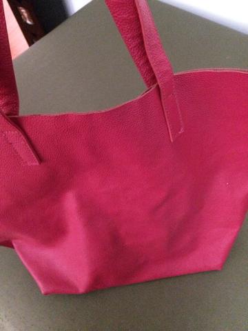 Bolsa grande de couro - Foto 2