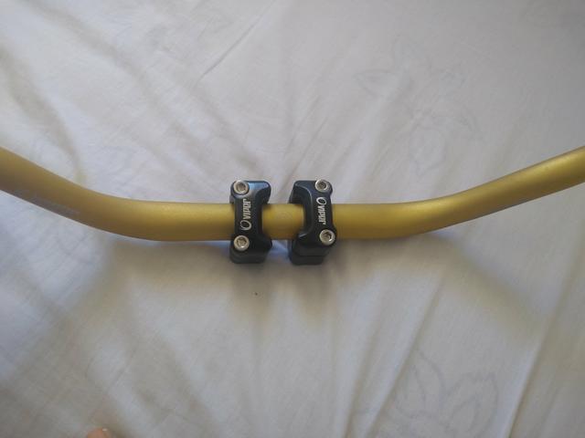 Guidão baixo VIPER com mesas NOVO cor dourado - Foto 4