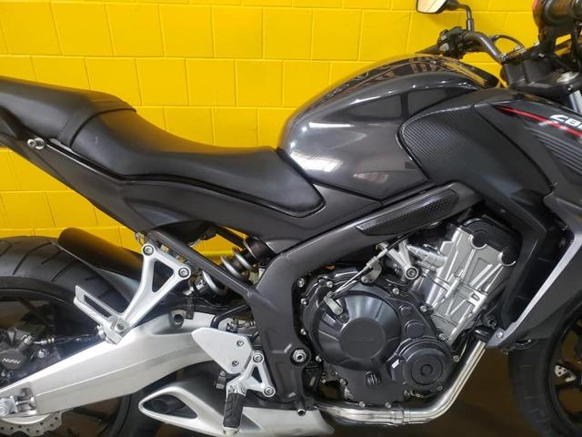 Honda Cb 650 F 2015- Preta - km 14.000 - Foto 14
