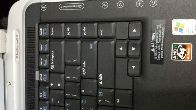 Notebook Hp Pavilion zv6000. (Está com defeito, não mostra imagem) Aceito trocas - Foto 2