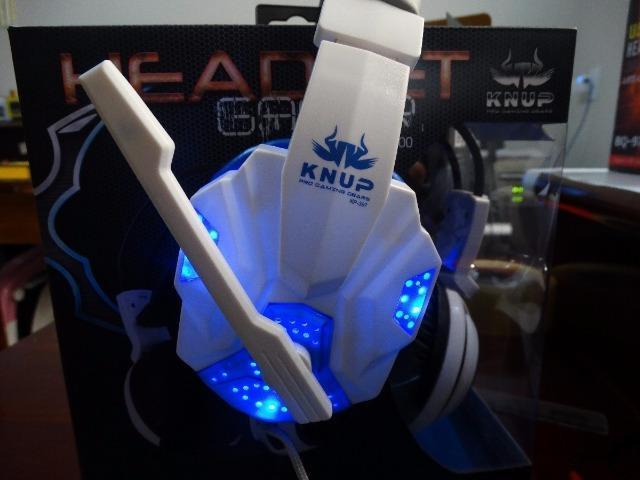 Headset gamer, Jogue seus melhores jogos online, Microfone e adaptador de brinde - Foto 3