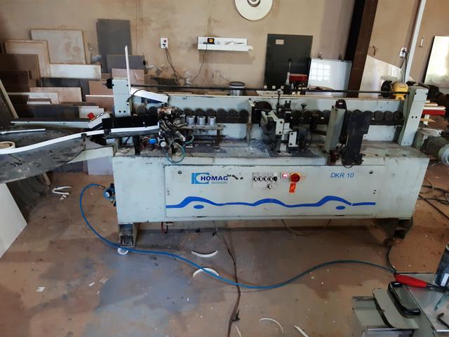 Coladeira de borda automática homag DKR10