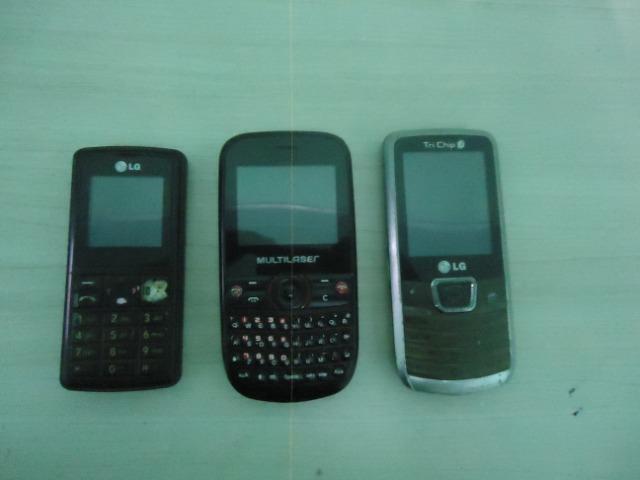 Celulares funcionando mas precisam de manutenção