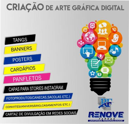 Criação de Artes Digital