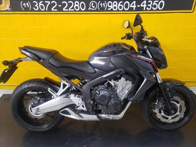 Honda Cb 650 F 2015- Preta - km 14.000 - Foto 8
