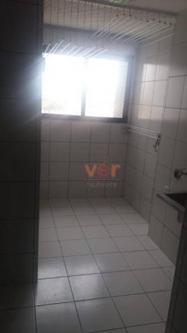 Apartamento com 3 dormitórios para alugar, 112 m² por R$ 1.450/mês - Engenheiro Luciano Ca - Foto 17