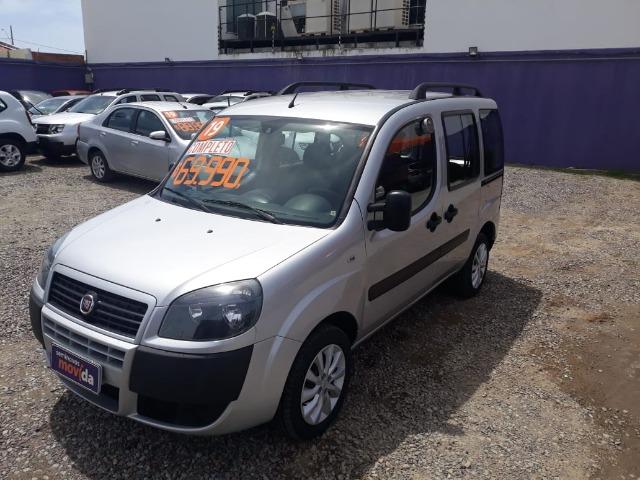 Fiat Doblo Essence 1.8 Flex 16V 5p - Prata - Foto 10