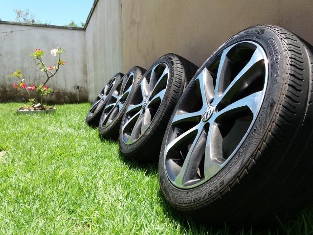 Vendo rodas e pneus aro 17" - Foto 4