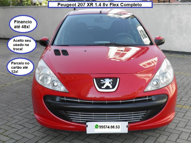 PEUGEOT 207 XR 1.4 8V FLEX COMPLETO