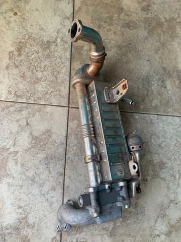 Radiador calor da valvula egr toyota hilux original - Foto 4