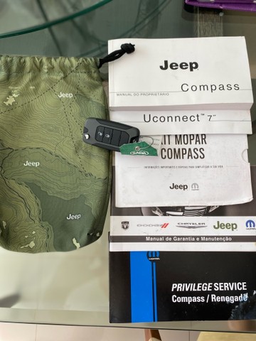 Jeep Compass Sport Flex ano 2019, automático, couro, extra