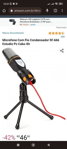 Microfone SF 666 - Foto 2