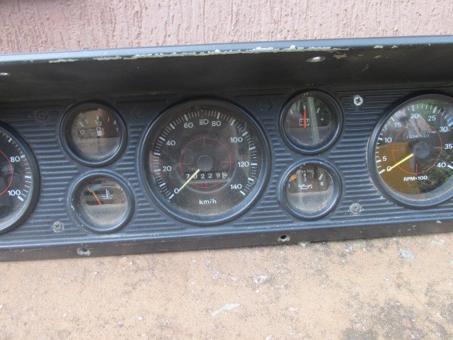 Painel com tacografo velocimetro ford f1000 f1400 completo com todos os