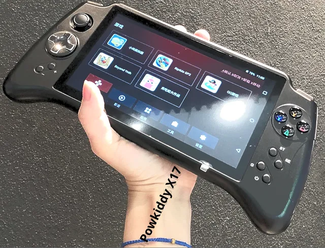 Multiplayer psp handheld game console 7-Polegada quad-core arcade