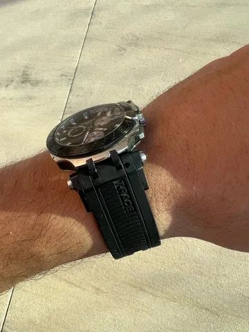 RARIDADE REL GIO TISSOT T RACE PRETO ORIGINAL Acess rios